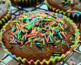 चॉकलेट और नट्स कपकेक (chocolate aur nuts cupcake reicpe in Hindi) रेसिपी चरण 12 फोटो