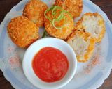 Foto langkah ke 8 dari resep Bola-Bola Makaroni.