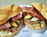 Foto del paso 6 de la receta: Hamburguesa especial de ternera y cerdo con boletus