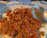 Foto del paso 3 de la receta: Pasta con carne y queso al horno