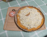 Foto del paso 6 de la receta: Tarta de Calabaza 🎃 Con Crema de Cebolla 🥧🧅