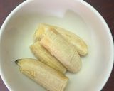 Hình bước làm 1 của món Bánh chuối hấp eatclean