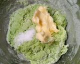 Foto langkah ke 3 dari resep Roti Pandan Kelapa Tanpa Ulen.