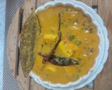 A picture of step 7 of Paneer green peas masala curry.