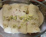A picture of step 7 of Malai roll.