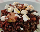Foto del paso 2 de la receta: Quinoa roja con verduras y queso feta