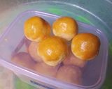 Foto langkah ke 4 dari resep Nastar lumer 😘😘😘Olesan telur utuh.
