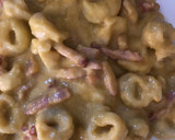 Foto del paso 10 de la receta: Tortellinis con bacon, salsa de verduras y queso