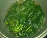 Foto langkah ke 2 dari resep Tumis daun pepaya ikan teri.