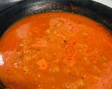 A picture of step 5 of Spaghetti and Meatballs.