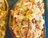 Foto del paso 4 de la receta: 🍆BERENJENAS🍆 RELLENAS DE CARNE PICADA🍆