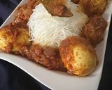 A picture of step 10 of Egg Punjabi Curried.
