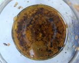 A picture of step 3 of Raw Mango Pickle.