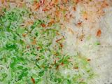 ट्रिरंगी फ्राइड राइस (tirangi fried rice recipe in Hindi)
