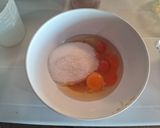 Foto del paso 1 de la receta: Torta marmolada con triple relleno sorpresa