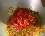 A picture of step 4 of Chicken Rara.