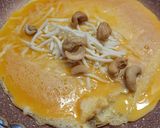 Foto del paso 2 de la receta Tortilla con queso y anacardos