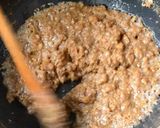 A picture of step 2 of Walnut burfi.