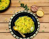 A picture of step 6 of Corn Poha.