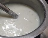 A picture of step 2 of Sabudana kheer with Saffron (upvas recipe).