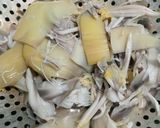 Foto langkah ke 1 dari resep Pecel Terong Bakar dan Jantung Pisang.