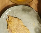 Une image de l'étape 7 de Escalope à la milanaise avec sa sauce au Saint-Marcellin & champignons.