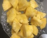 A picture of step 1 of Spicy Tawa Pineapple.