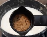 A picture of step 4 of Stuffed mango malai kulfi.