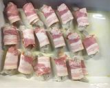 Krewetki pieczone w boczku krok przepisu 2 zdjęcie