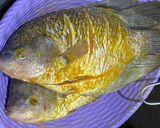 Foto langkah ke 1 dari resep Gurame Goreng Kuning Garing.