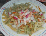Foto del paso 3 de la receta: Ensalada de espirales de colores y caballa