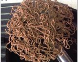 A picture of step 3 of Ragi omapodi.