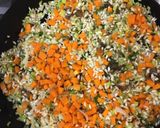 Foto del paso 3 de la receta: Risotto de langostinos y salmón