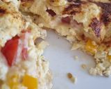 A picture of step 7 of Meat free western omelette.