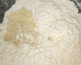 A picture of step 9 of Saucy beef wraps.