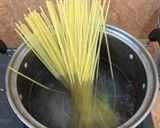 Foto langkah ke 1 dari resep Fettucini Carbonara.