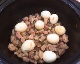 Hình bước làm 3 của món Thịt kho trứng cút