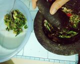 Foto langkah ke 3 dari resep Udang tahu cabe hijau.