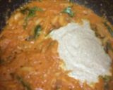 A picture of step 6 of Kadala curry.