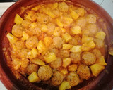 Foto del paso 7 de la receta: Tajín de kefta con patatas fritas