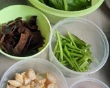 Foto langkah ke 1 dari resep Sayur Sawi Tumis.