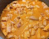 Zöldborsós tokány recept fázis 3 fotója