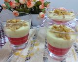A picture of step 5 of Apple custard pudding.