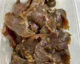 Foto langkah ke 1 dari resep Baby Buncis Daging Masak Saus Tiram.