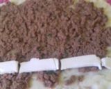 صورة لخطوة 3 من وصفة رولي بطاطا وفيونداشي(آشي باغمونتيي) بالمرق الابيض تهبل 😉
