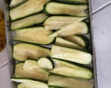 Foto del paso 2 de la receta: "Pizza" de calabacita