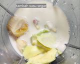 Gambar langkah 2 resipi Jus Avocado Sedap.