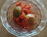 A picture of step 5 of Gumberries pickle.