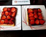 A picture of step 4 of My Strawberry French toast 🤗🤗🤗.