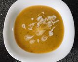 A picture of step 10 of Butternut squash soup.